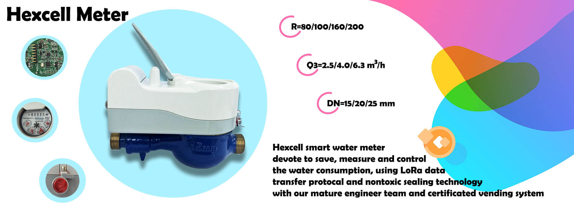 Hexcell Water Meter
