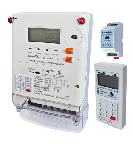 Three Phase Multiple Power Supply Electricity Meter (STS DTSY1088/DTS1088)