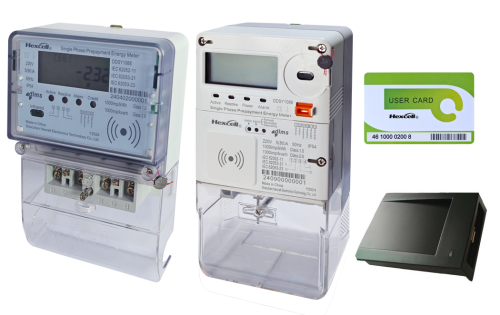 Single Phase RF Card Prepaid/Postpaid Energy Meter (DDSY1088/DDS1088)