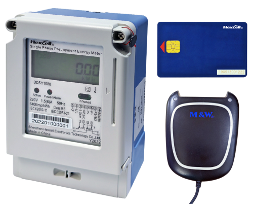 Single Phase Card Prepaid/Postpaid Energy Meter(DDSY1088/DDS1088)