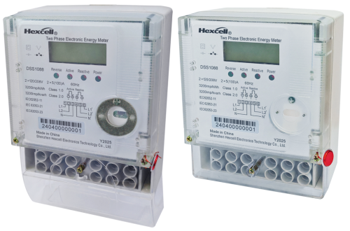 Two phase or Three phase energy meter (DSS1088)