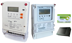 Three phase electronic prepaid electricity meter (RF card) (DTSY1088)
